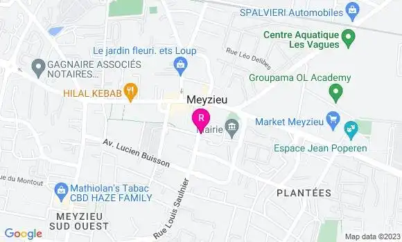 Localisation Restaurant  Chez Caro