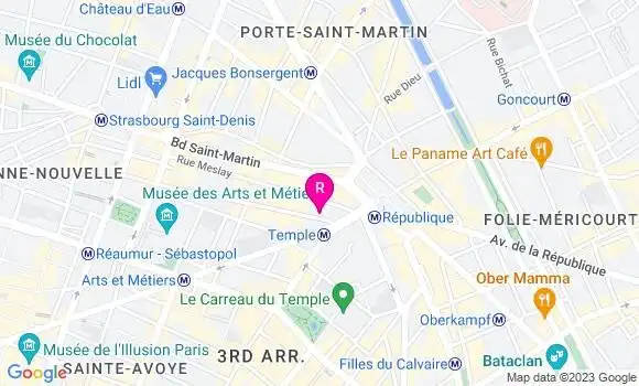 Localisation Restaurant Coréen Doma
