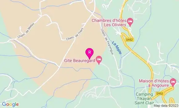 Localisation Restaurant  Les Tables du Cloitre