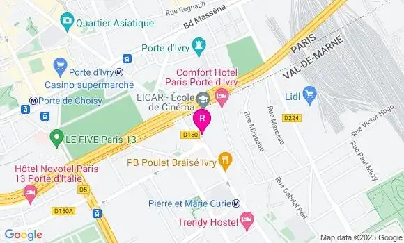 Localisation Restaurant  L