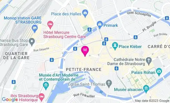 Localisation Restaurant  Aedaen Place