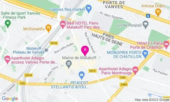 Localisation Restaurant Turc El Baraka