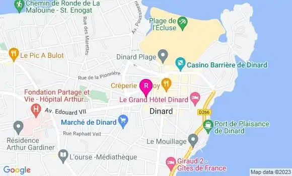 Localisation Restaurant  L
