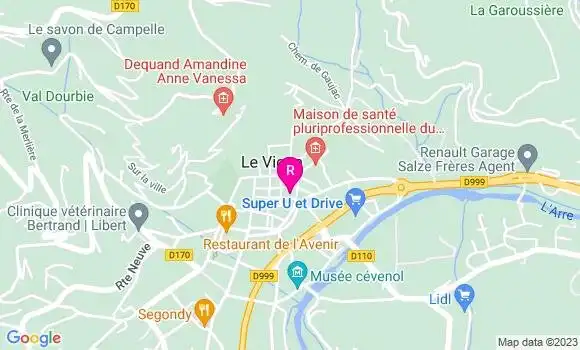 Localisation Restaurant  Brasserie de l