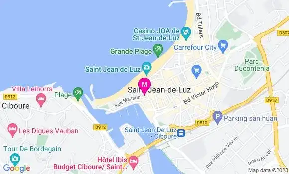 Localisation La Taverne Basque