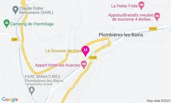 Localisation Restaurant  Le Square