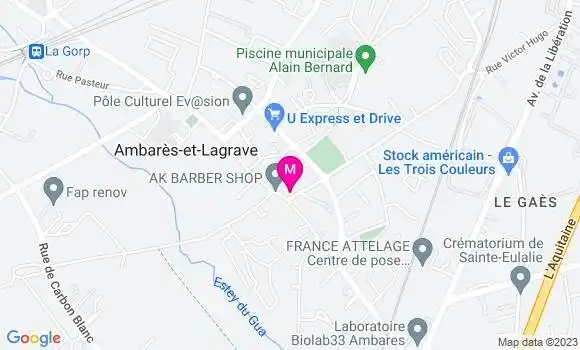 Localisation Restaurant  La Table d