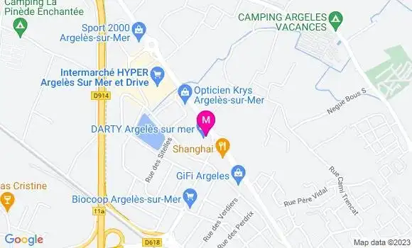 Localisation Restaurant  Casa Cap d