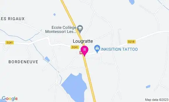 Localisation Restaurant  La Table des Sens