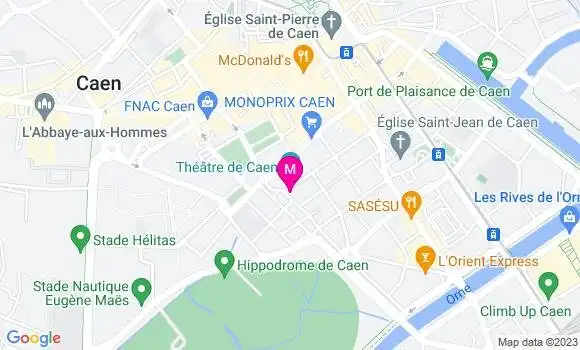 Localisation Restaurant  La Table de Jf