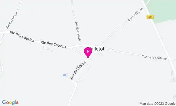 Localisation Restaurant  Au Coeur Normand
