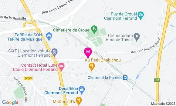 Localisation Restaurant  Cacot