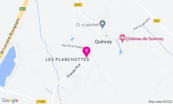 Localisation Restaurant  Les Saules