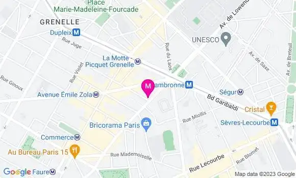 Localisation Restaurant  Comptoir Moderne