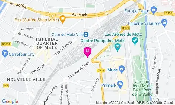 Localisation Restaurant Grill Courtepaille