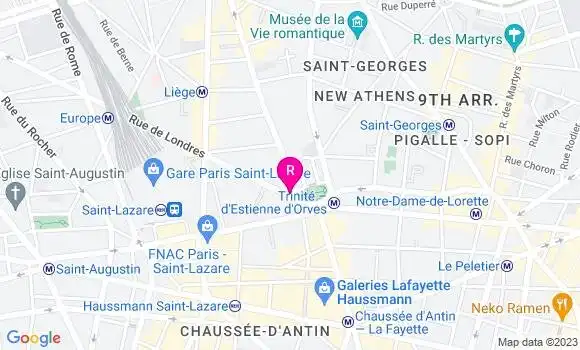 Localisation Restaurant  Vert Tulipe