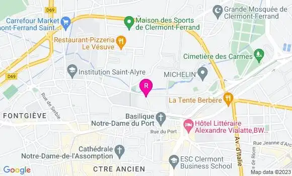 Localisation Restaurant  Le Loft