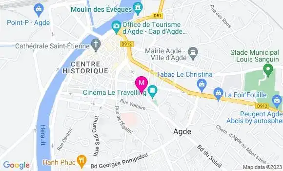 Localisation Restaurant  Larcen la Suite