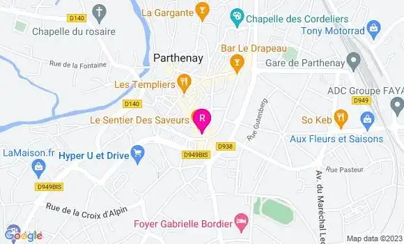Localisation Restaurant  La Tambouille