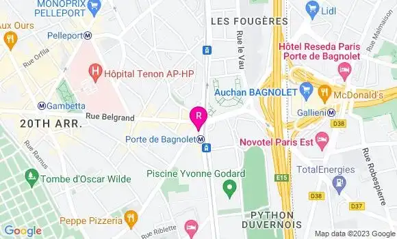 Localisation Restaurant  L