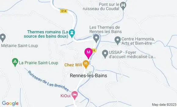Localisation Restaurant  La Renaissance