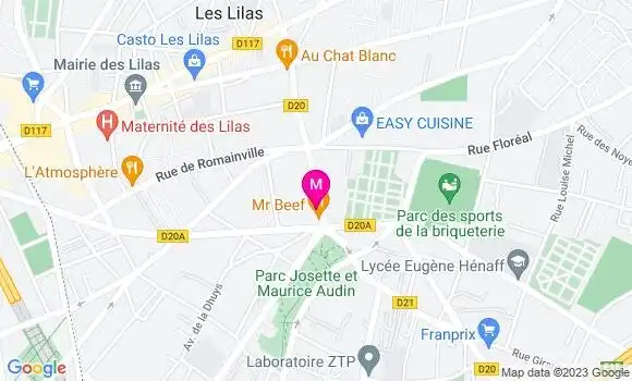 Localisation Restaurant  Le Boezil