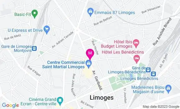 Localisation Restaurant  Le 58