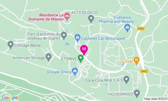 Localisation Restaurant  La Cantine de l