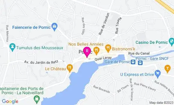 Localisation Restaurant Italien Le Jardin à l