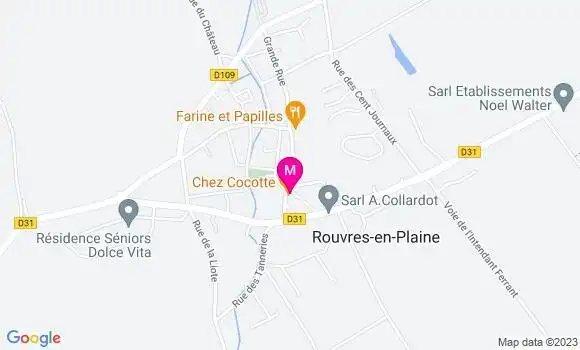 Localisation Restaurant  Chez Cocotte