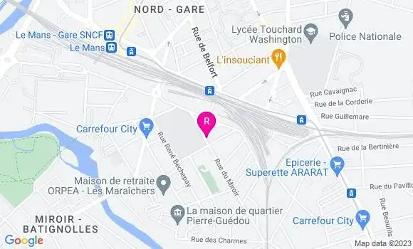 Localisation Restaurant  Billig et Marmite
