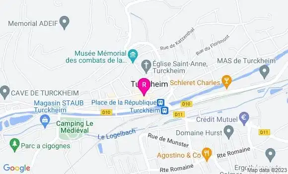Localisation Restaurant  L
