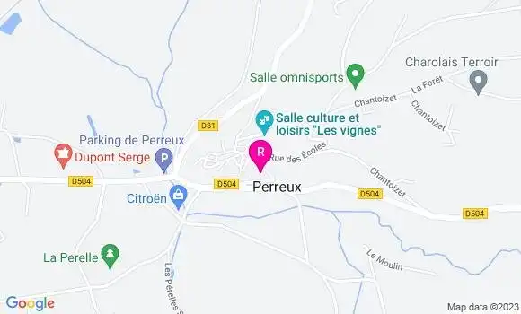 Localisation Auberge de la Source