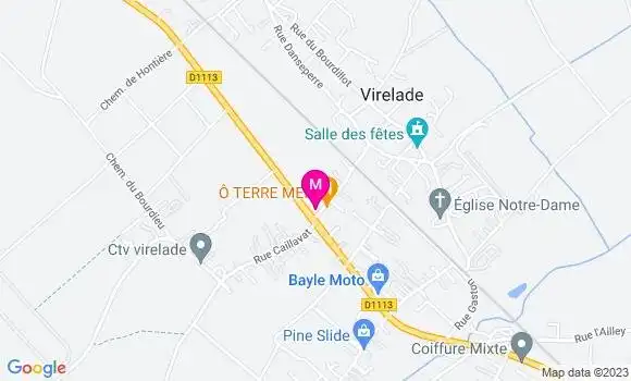 Localisation Restaurant  O Terre Mer