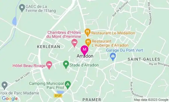 Localisation Restaurant  Les Terrasses d
