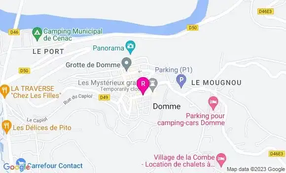 Localisation Pizzeria des Templiers