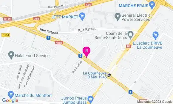 Localisation Restaurant  New Mahal