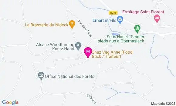 Localisation Food Truck Chez Veg