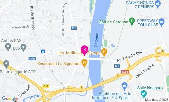 Localisation Restaurant  Origin