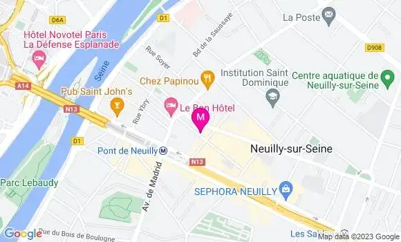 Localisation Restaurant Grill Mona