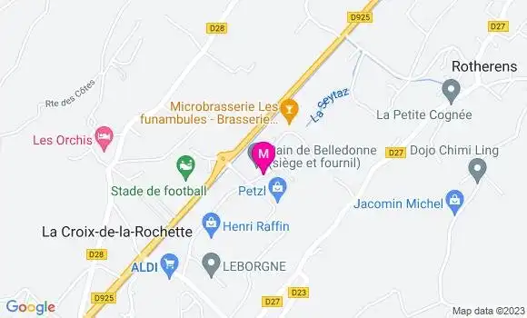 Localisation Bistrot La Table du Heron