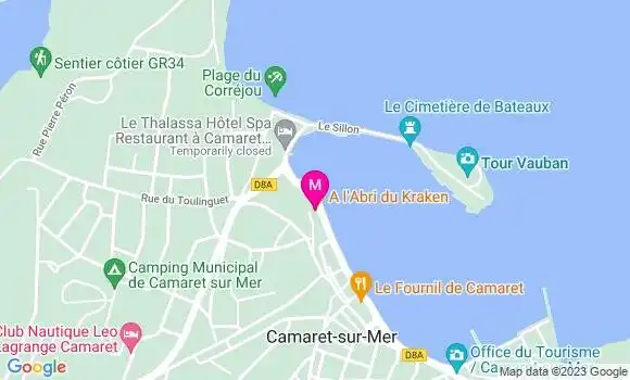 Localisation Restaurant  A l