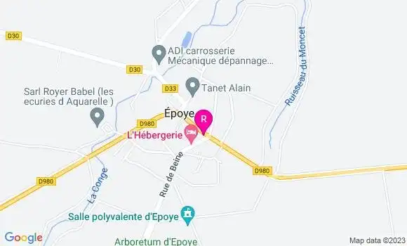 Localisation Restaurant  Au Soleil d