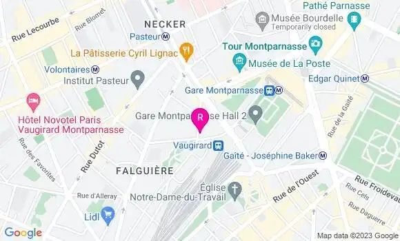 Localisation Restaurant  Café Templier