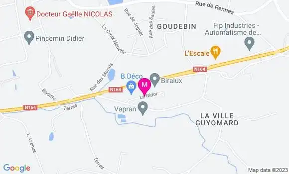 Localisation Restaurant  L