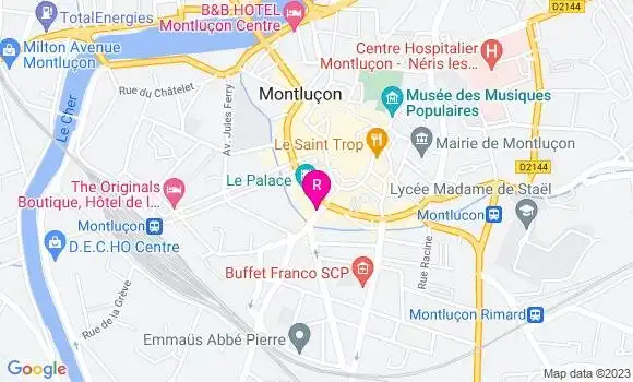 Localisation Restaurant  Rapid