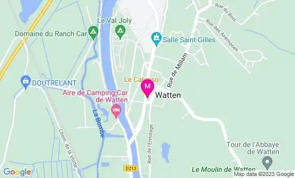 Localisation Restaurant Bar Le Calypso
