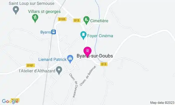 Localisation Restaurant  O Rythme des Saisons