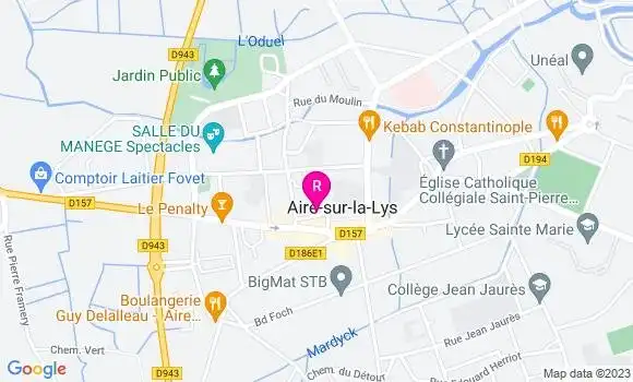 Localisation Restaurant  R de Saveurs