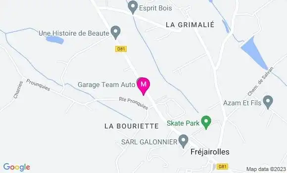 Localisation Restaurant  Le Saje